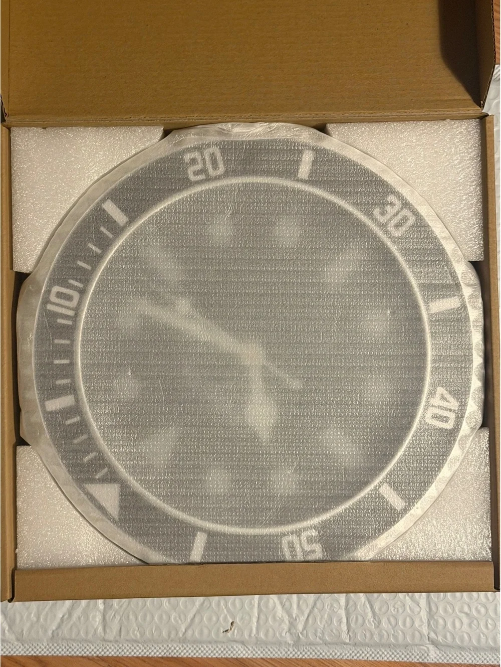 $129 INVICTA PRO DIVER BLACK FACE 12” WALL CLOCK LIMITED EDITION